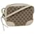 Bolso De Hombro De Lona GUCCI GG Outlet Beige 449413 Autenticación6051  ref.1335821