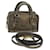 LOEWE Mini Hand Bag Leather Silver Auth 70771A Silvery  ref.1335853