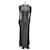 PACO RABANNE Robes T.fr 40 polyestyer Polyester Noir  ref.1336011