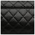 Chanel Divine Flap, große Lammledertasche, Schwarz Pink - Ansicht 11