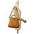 Borsa Gucci Diana in pelle marrone bambù marrone - vista 8