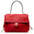 Louis Vuitton Red Calfskin Lockme MM Leather Pony-style calfskin  ref.1336148