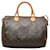 Bolsa Louis Vuitton Monogram Speedy 30 M41526 em couro PVC marrom em boas condições Plástico  ref.1336412