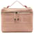 Dior Pink Diortravel Cannage D-Lite Kosmetikkoffer Leinwand Tuch  ref.1336610