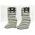 SCARPE CHANEL G27076 Stivaletti stringati 37 SPOSTAMENTO STRISCE LOGO CC - vista 2