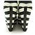 SCARPE CHANEL G27076 Stivaletti stringati 37 SPOSTAMENTO STRISCE LOGO CC - vista 5