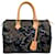 Louis Vuitton Fleur de Jais Speedy 30 Pailetten und Samt limited Edition Braun  ref.1336747