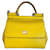 Dolce & Gabbana Sicilia Yellow Leather  ref.1336759