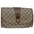 Pochette GUCCI GG Supreme Web Sherry Line Beige Verde 89 01 030 Autentico4776