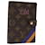 LOUIS VUITTON Monogramm My LV Heritage Agenda PM Tagesplaner-Cover LV Auth 70301 Leinwand  ref.1337060