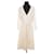 Tara Jarmon White dress Polyester  ref.1337107