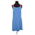 Tara Jarmon vestido azul Poliéster  ref.1337109