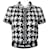 Chanel Veste en tweed avec ruban à logo CC le plus rare Soie Noir  ref.1337466