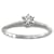 Tiffany & Co Solitaire Silvery Platinum  ref.1337525