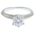 Tiffany & Co Solitaire Silvery Platinum  ref.1337553