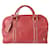 Louis Vuitton Carryall Vermelho Couro  ref.1337592