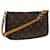 Louis Vuitton Pochette Accessoire Marrone Tela  ref.1337926