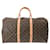 Louis Vuitton Keepall 50 Brown Cloth  ref.1337933
