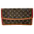Louis Vuitton Pochette Dame Brown Cloth  ref.1337936