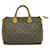 Louis Vuitton Speedy 30 Brown Cloth  ref.1337995