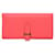 Béarn Hermès Bearn Pink Leder  ref.1338058