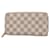Louis Vuitton Portefeuille zippy White Cloth  ref.1338908