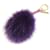 Fendi Pompon charm Purple Fur  ref.1338992