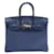 Hermès Birkin 25 Navy blue Leather  ref.1339025