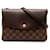 Louis Vuitton Twice Brown Cloth  ref.1339349