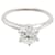 Tiffany & Co Solitaire Silvery Platinum  ref.1339530
