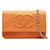 Timeless Chanel Wallet On Chain Orange Leather  ref.1339942