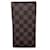 Louis Vuitton Carteira Bifold Vertical Damier Ebene Canvas N61823 Marrom Lona  ref.1340127