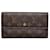 Portafoglio lungo Louis Vuitton Porte Tresor International Portafoglio lungo in tela M61215 in buone condizioni  ref.1340200
