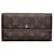 Louis Vuitton Porte Tresor International Carteira Longa Lona Carteira Longa M61215 em boa condição  ref.1340200