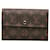 Portafoglio Louis Vuitton Porte Tresor Etui Papier Portafoglio lungo in tela M61202 in discrete condizioni  ref.1340213