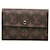 Carteira Louis Vuitton Porte Tresor Etui Papier Canvas Carteira Longa M61202 em boas condições Lona  ref.1340213