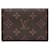 Louis Vuitton-Porte 2 Cartes Vertical Canvas Kartenetui M60533 In sehr gutem Zustand Leinwand  ref.1340216