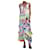 Autre Marque Multi floral-printed ruffle midi dress - size S Multiple colors Polyester  ref.1340243