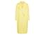 Stella Mc Cartney Stella McCartney langer Zweireiher-Mantel Gelb Wolle  ref.1340270