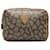 Pochette en toile enduite grise Yves Saint Laurent Tissu  ref.1340318