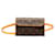 Borsa a tracolla in tela fiorentina Louis Vuitton Pochette M51855 in buone condizioni  ref.1340410