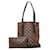 Borsa tote Louis Vuitton Damier Marais N42240 in ottime condizioni Marrone Plastica  ref.1340430