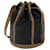 Christian Dior Shoulder Bag Leather Black Auth yk11682  ref.1340602