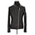 Maje Leather coat Black  ref.1340696