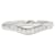 Tiffany & Co Curved band Silvery Platinum  ref.1340930