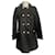 Autre Marque Cappotto 3/4 in pelle trapuntata Giovanni 38 Nero  ref.1341174