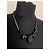 Hélène Zubeldia Set di Gioielli Nero Argento - vista 12