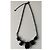Hélène Zubeldia Set di Gioielli Nero Argento - vista 3