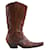 Sartore Leather boots Brown  ref.1341231