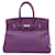 Hermès HERMES BIRKIN 35 Purple Leather  ref.1341510